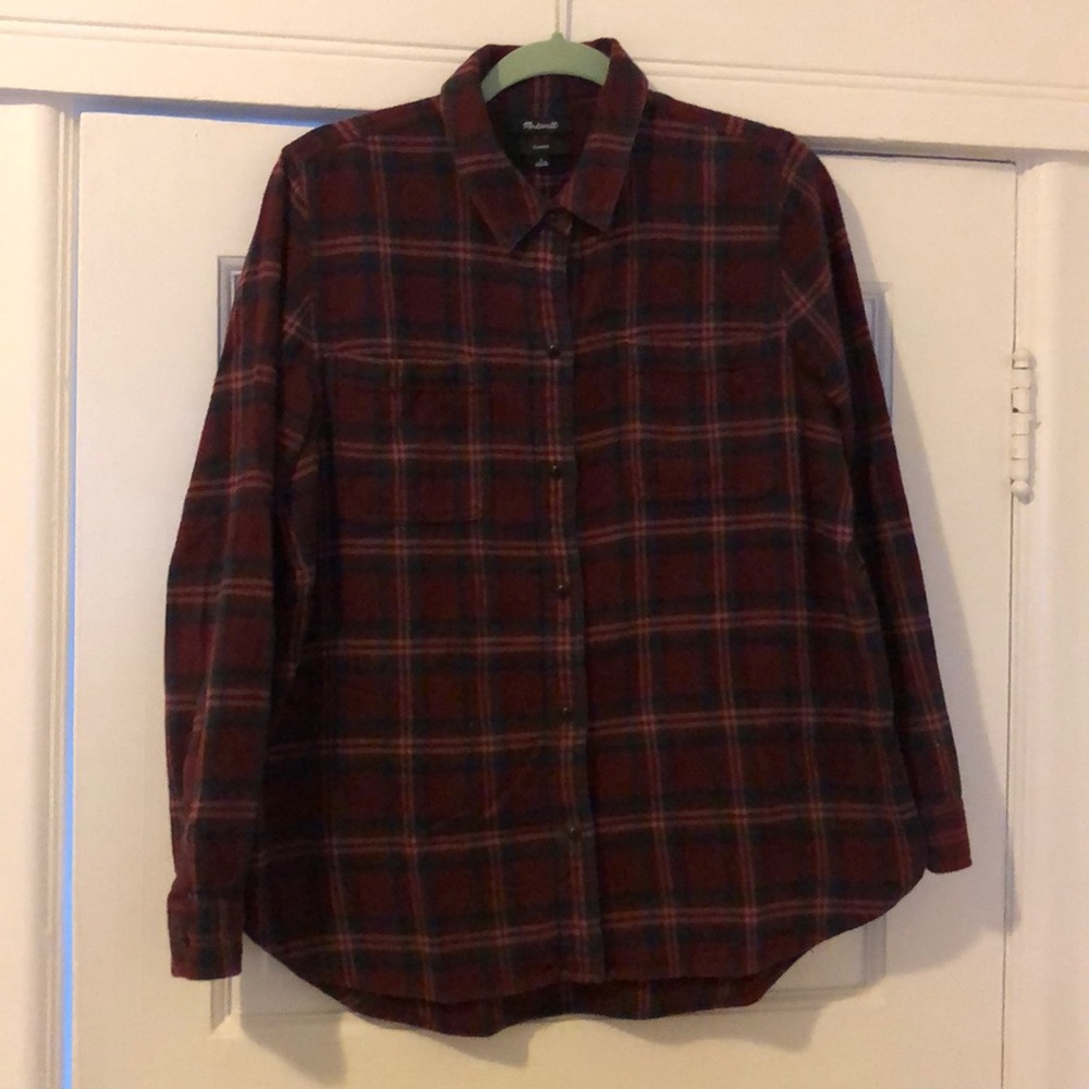 Madewell oversized 90s flannel